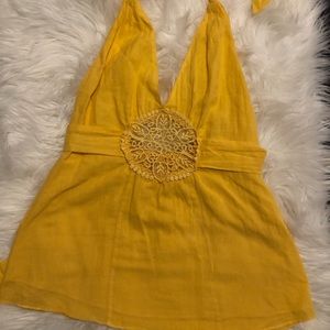 Alice & Trixie XS halter tie top